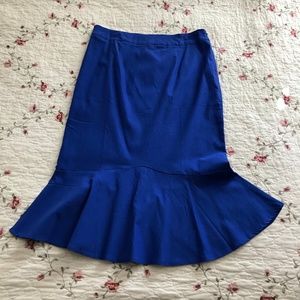 Kate Kasin Mermaid Hips-Wrapped Pencil Skirt